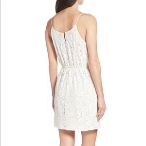 Charles Henry White Lace Dress